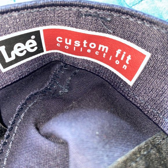 Lee Custom Fit Collection Navy Trouser Pants - Picture 4 of 6